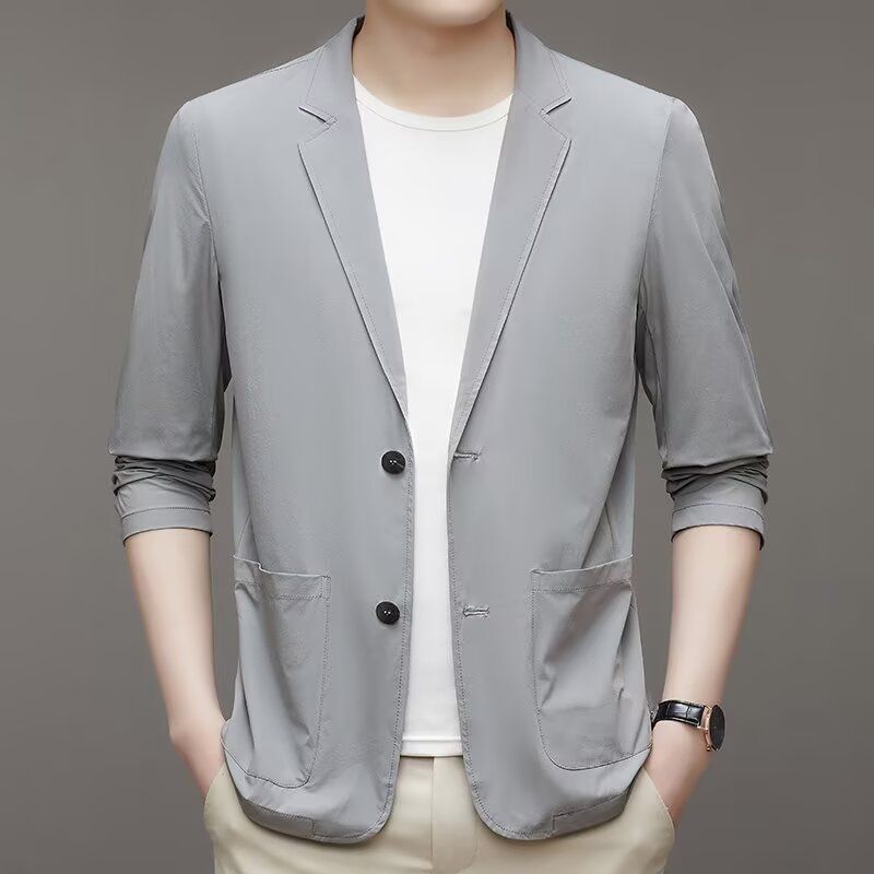 Herren Modischer Blazer mit hohem Kragen Shop Nory