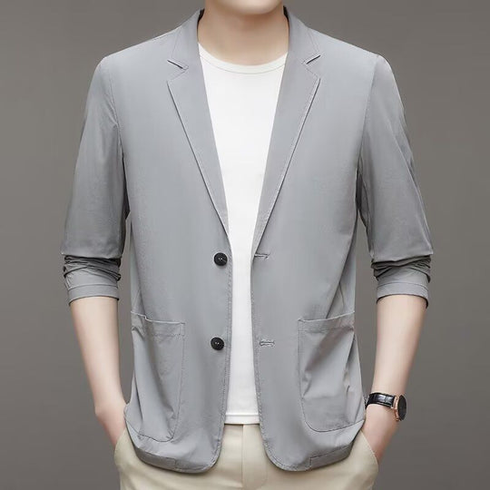 Herren Modischer Blazer mit hohem Kragen Shop Nory