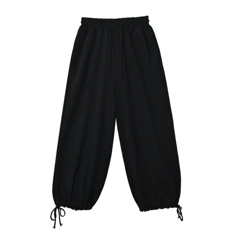 Damen nan weite hochgeschnittene Lounge-Hose aus weichem Jersey mit Tunnelzug und Seitentaschen Shop Nory