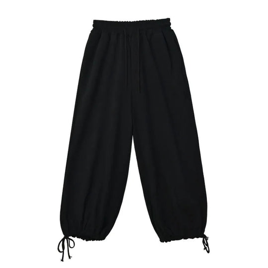 Damen nan weite hochgeschnittene Lounge-Hose aus weichem Jersey mit Tunnelzug und Seitentaschen Shop Nory