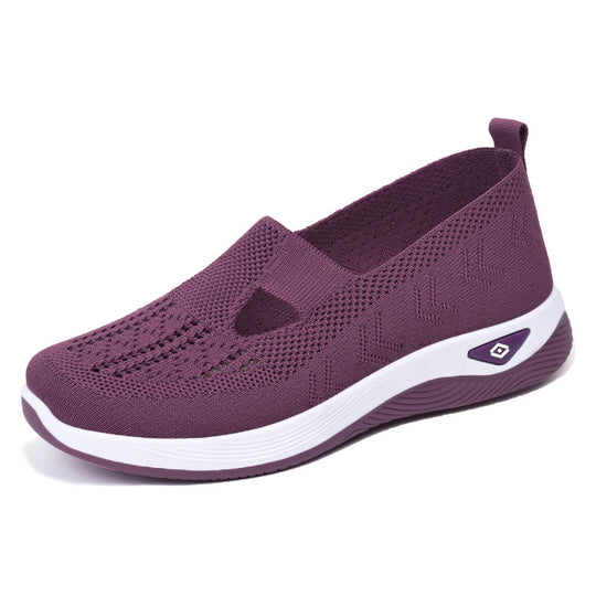 Damen nan leichte gestrickte Slipper mit orthopädischer Komfortsohle Shop Nory