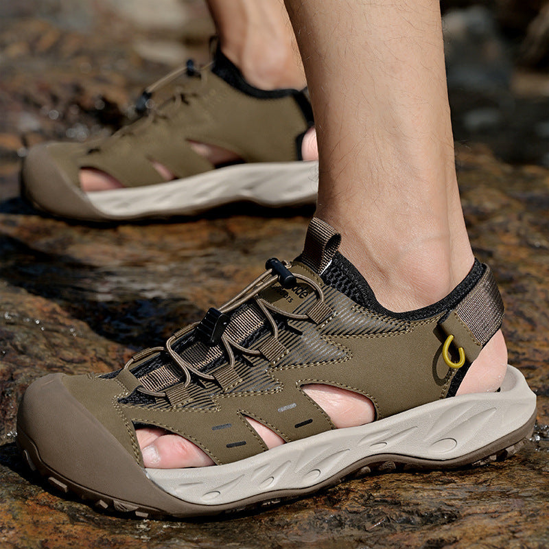 Damen Outdoor-Sandalen mit anpassbarem Schnellschnürsystem von