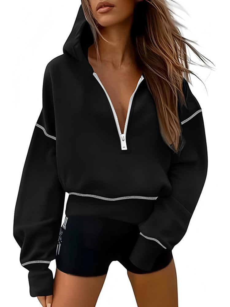 Damen Sportliche Kapuzenpullover