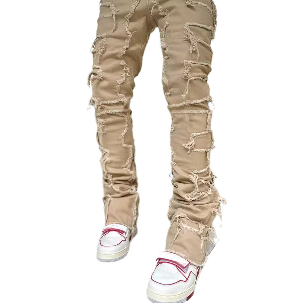 Herren modische Zerrissene Skinny Jeans im lässigen Street-Style