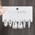 Damen Fingerring-Set mit modernen, geometrischen Designs Shop Nory