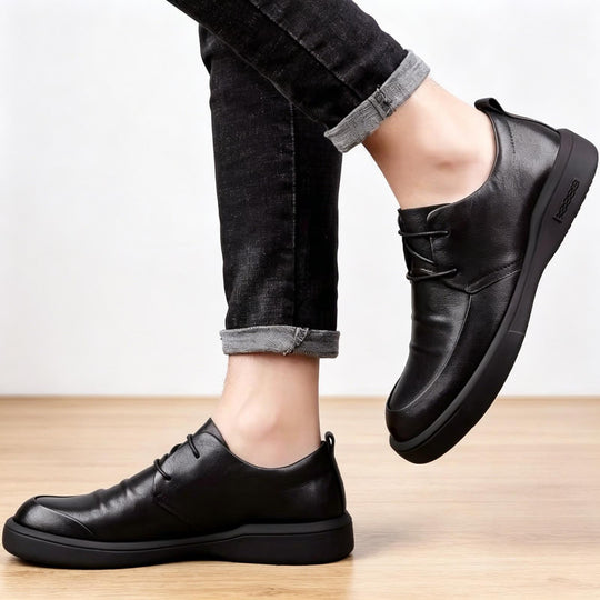 Herren Elegante Leder Sneakers Shop Nory