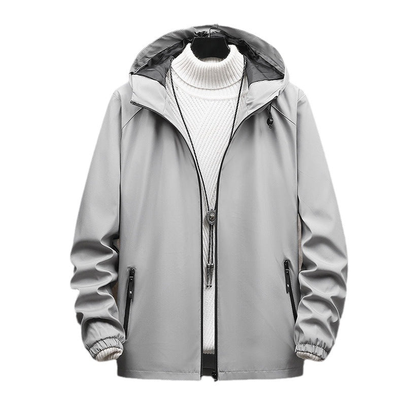 Herren Leichte Sportjacke mit Kapuze Shop Nory