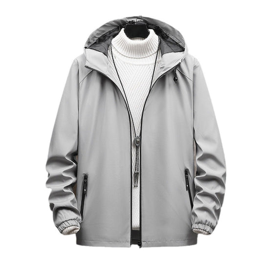 Herren Leichte Sportjacke mit Kapuze Shop Nory
