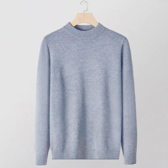 Damen Feinstrick-Stehkragenpullover aus Baumwollmix mit gerippten Bündchen Shop Nory