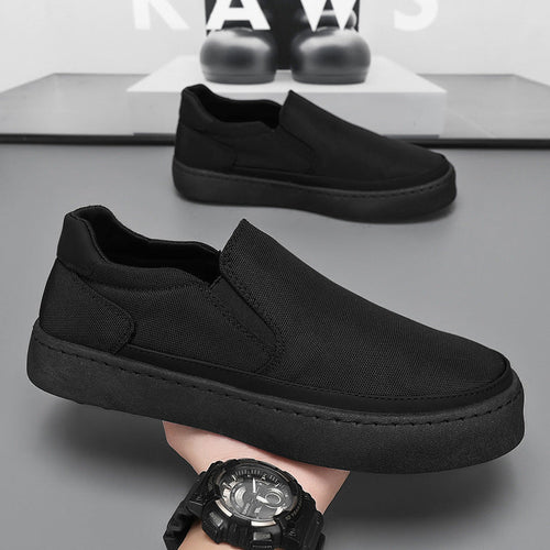 Damen Bequeme Slip-On Sneakers mit dämpfender Sohle und atmungsaktivem Obermaterial