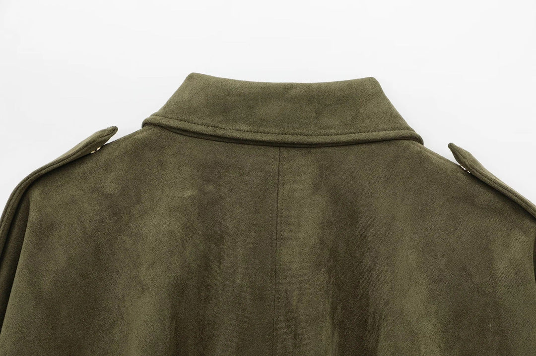 Shopnory | Übergrößen Wildlederjacke