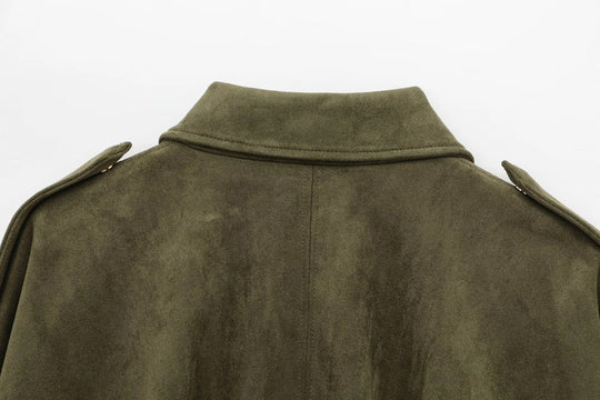 Shopnory | Übergrößen Wildlederjacke