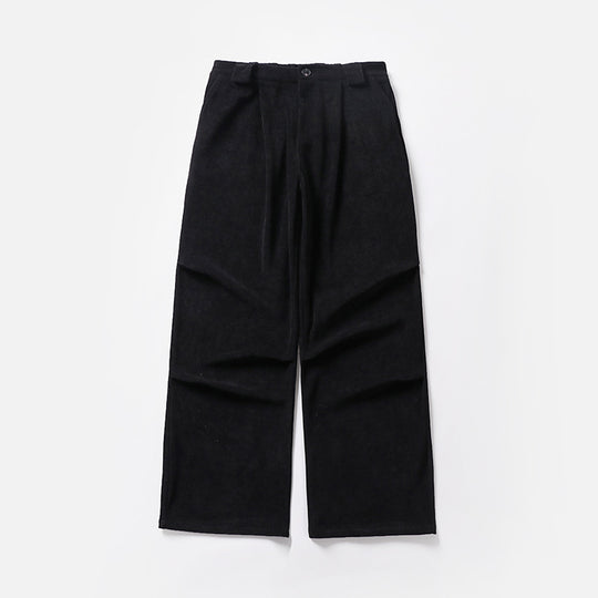 Damen Bundfalten-Hose mit weitem Bein und hoher Taille Shop Nory