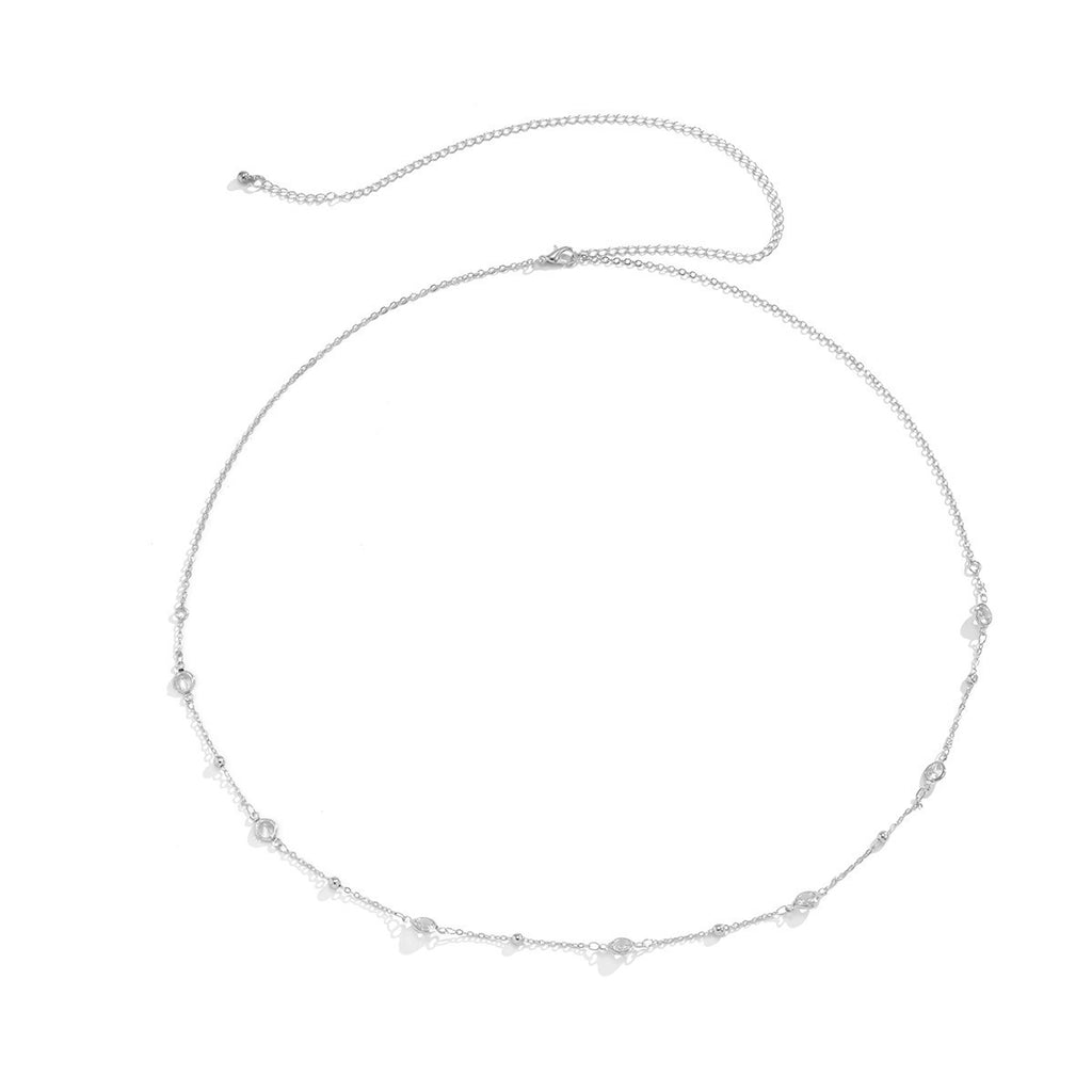 Damen Bauchschmuck mit funkelnden Zirkonia-Details Shop Nory