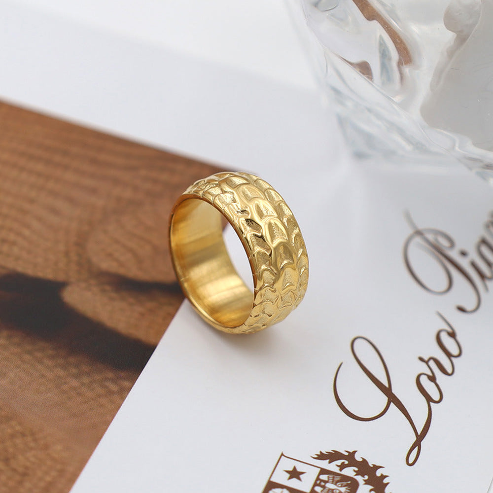 Damenring mit strukturiertem Design Shop Nory