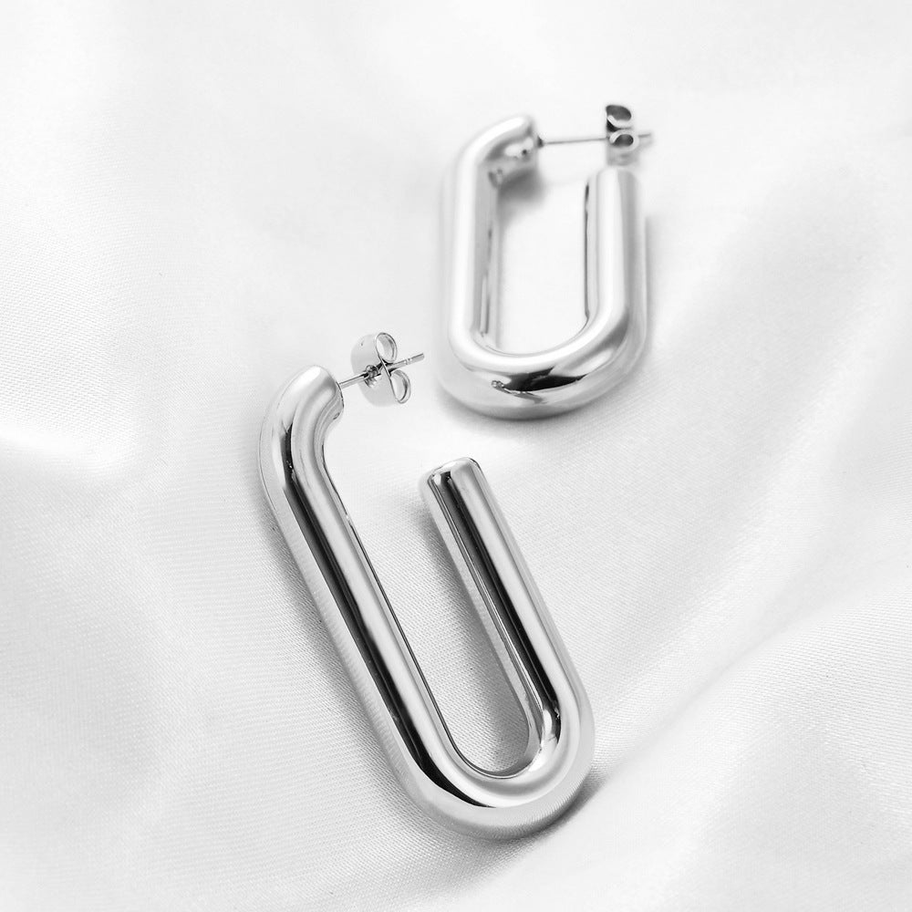 Damen Geometrische Ohrringe aus hochwertigem Edelstahl Shop Nory