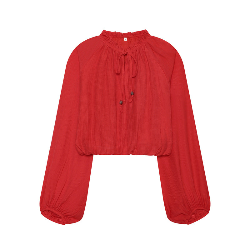 Damen Maxirock mit hohem Bund, seitlicher Zierkordel und weitem Faltenfall Shop Nory