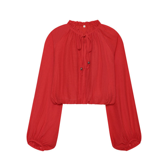 Damen Maxirock mit hohem Bund, seitlicher Zierkordel und weitem Faltenfall Shop Nory