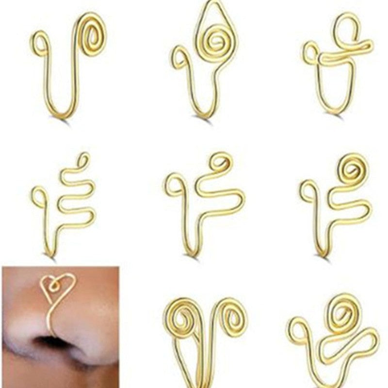 Damen Ohrstecker mit elegantem Spiraldesign Shop Nory