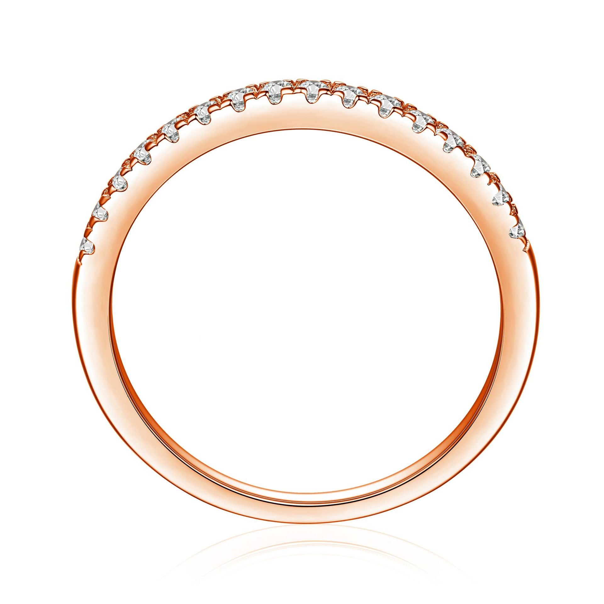 Damen Ring mit funkelndem Zirkonia-Pavé-Besatz Shop Nory