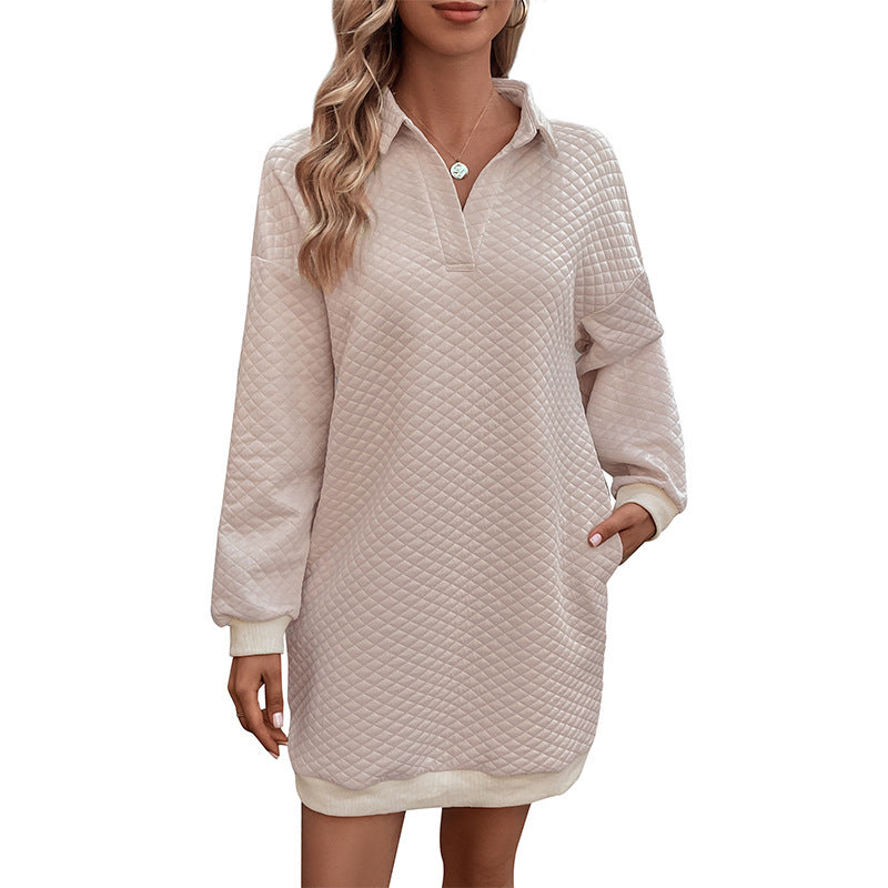 Damen Sportlicher Oversized Pulloverkleid Shop Nory
