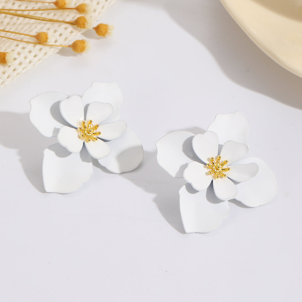Damen Ohrringe im kreativen Blütendesign Shop Nory