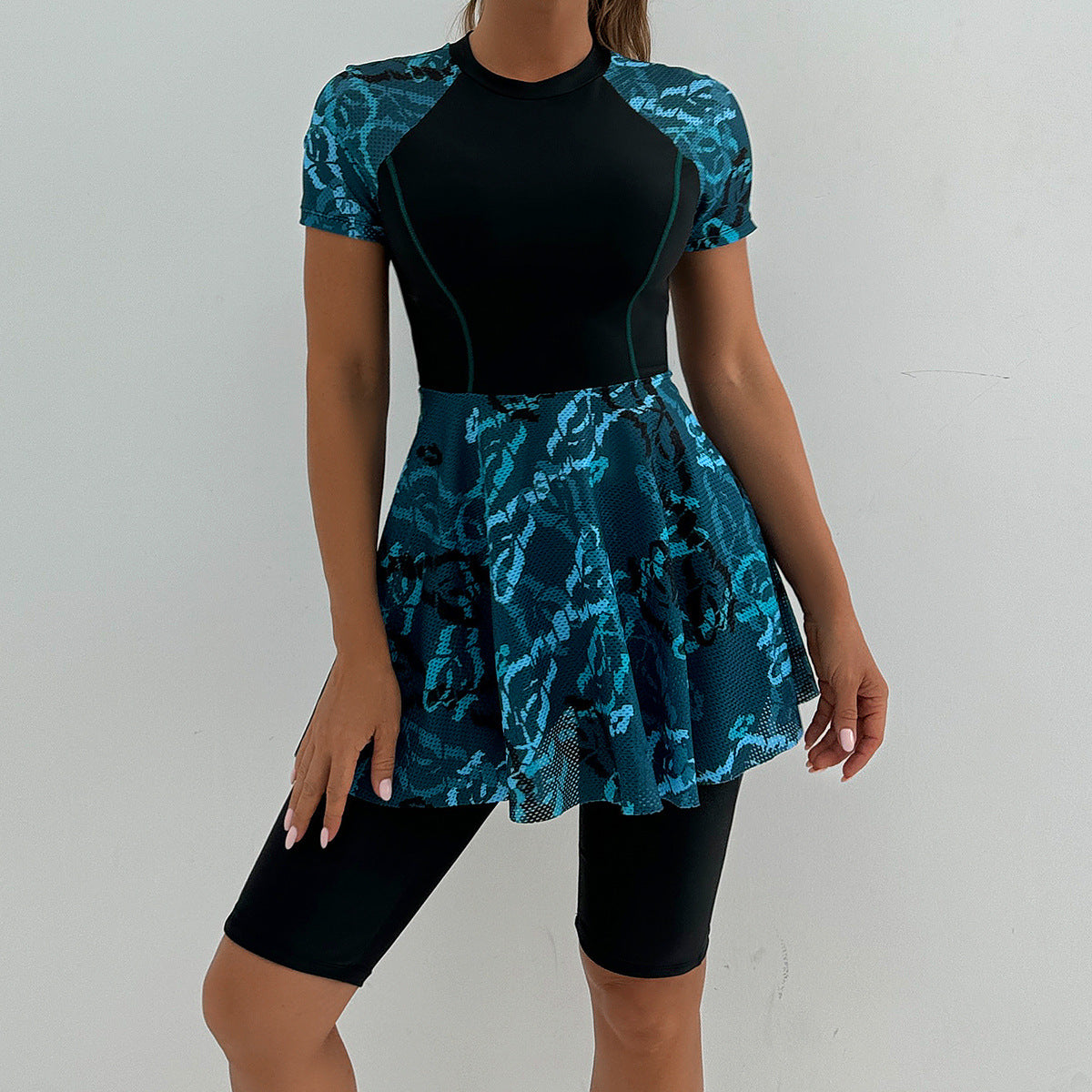Damen Schwimmanzug mit Rock Shopnory