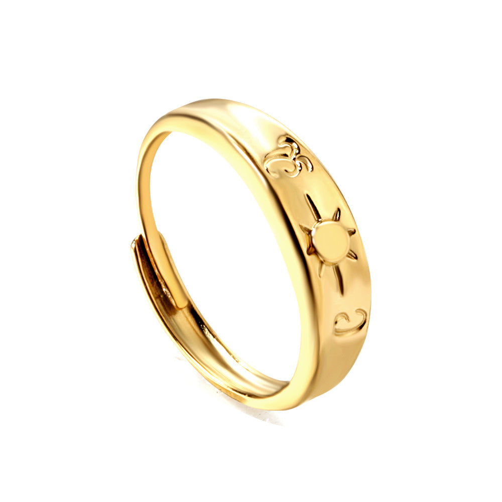 Damen offener Armreif im eleganten Bambusdesign Shop Nory