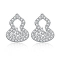 Damen Ohrringe mit funkelndem Zirkonia-Besatz im eleganten Design Shop Nory