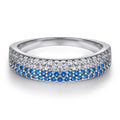 Damen Schmuckset mit funkelndem Ring, eleganten Ohrringen und stilvoller Halskette Shop Nory