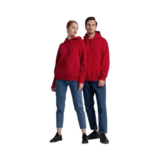 Unisex nan minimalistischer Heavyweight Kapuzenpullover aus French‑Terry mit verdeckter Kängurutasche und schmaler Silhouette Shop Nory