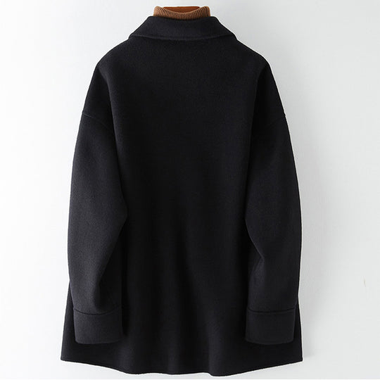 Damen Moderner Oversized Blazer mit Dekorativen Knöpfen Shop Nory
