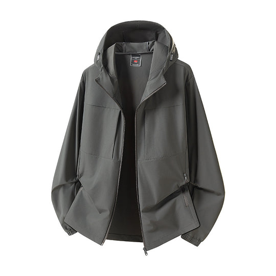 Damen Wetterfeste Outdoorjacke mit Kapuze Shop Nory
