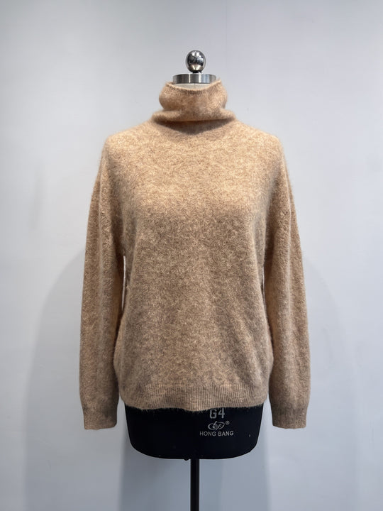 Damen Gemütlicher Rollkragen Strickpullover Shop Nory