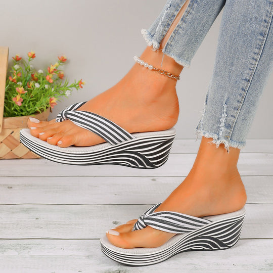Damen Keil-Flip-Flops