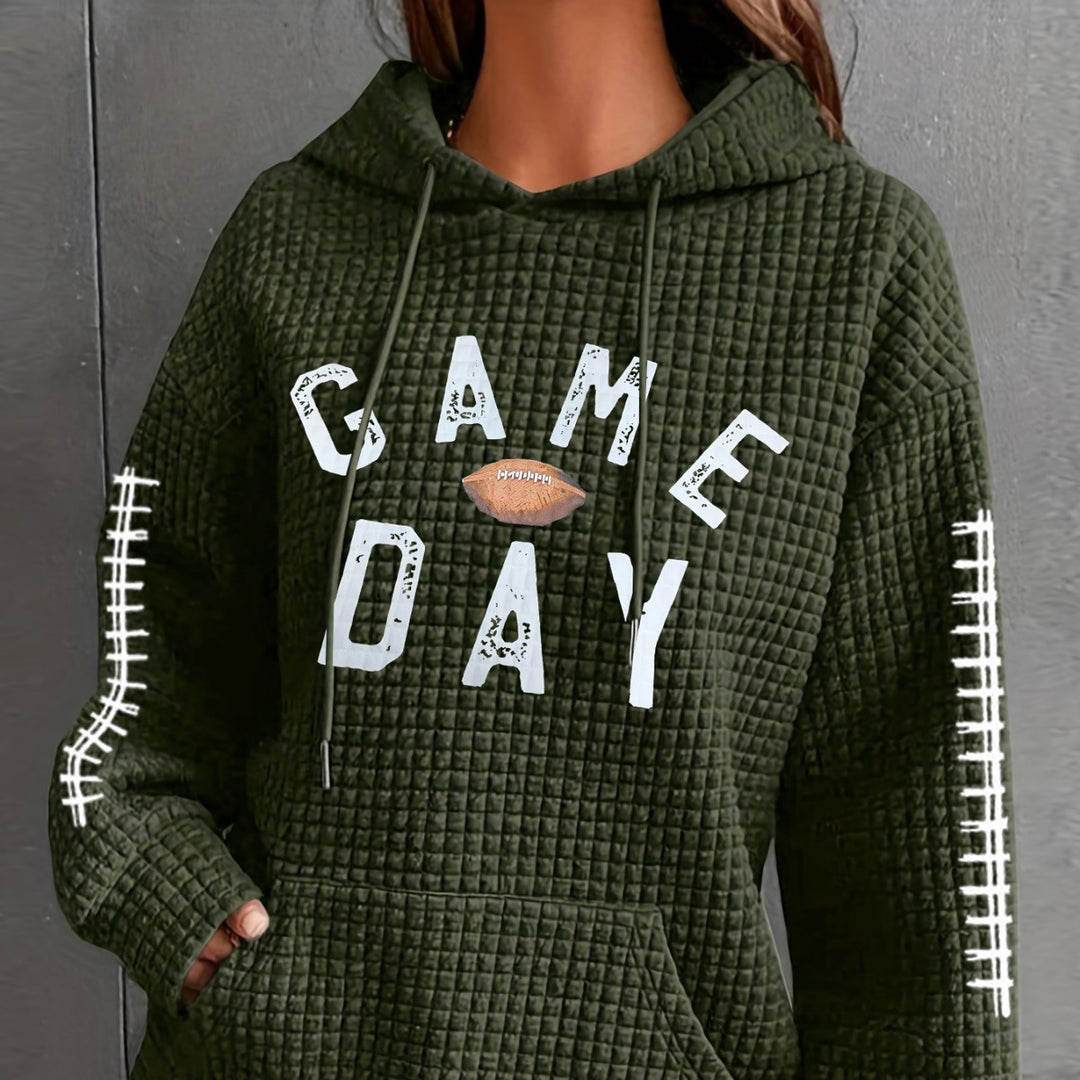 Damen Kapuzenpullover mit gesticktem Design Shop Nory