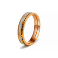 Damen Gravur Ring mit modernem Design Shop Nory