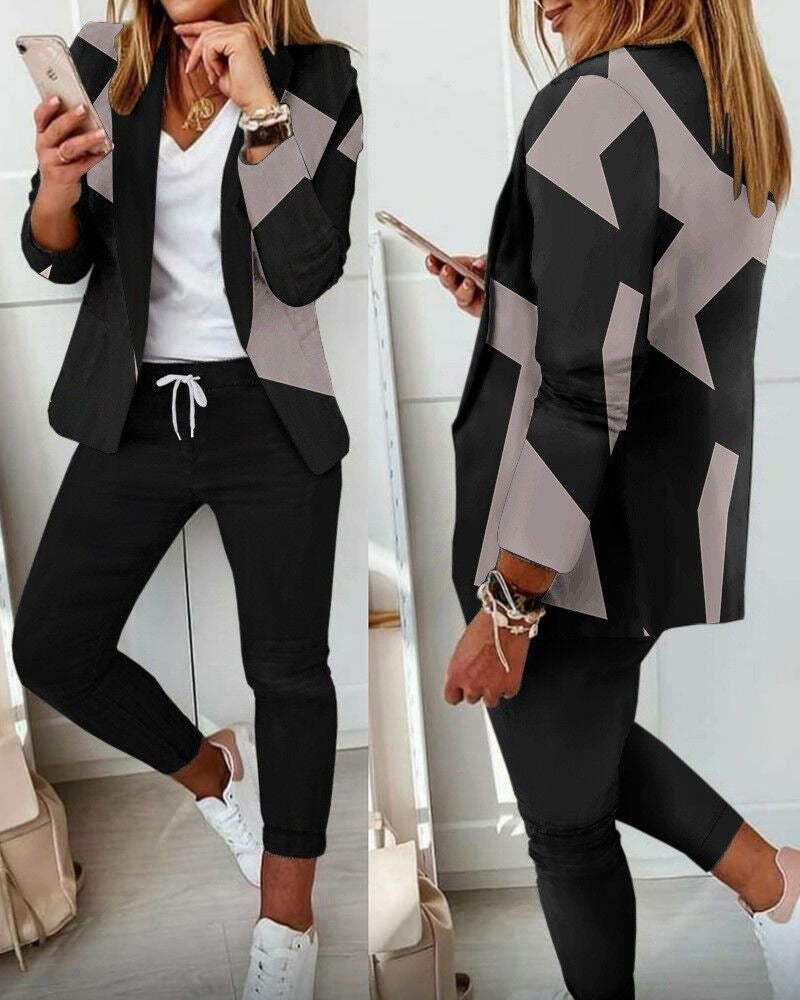 Damen Karierte Slim-Fit Jogginghose mit Tunnelzug und Knöchellangem Schnitt Shop Nory