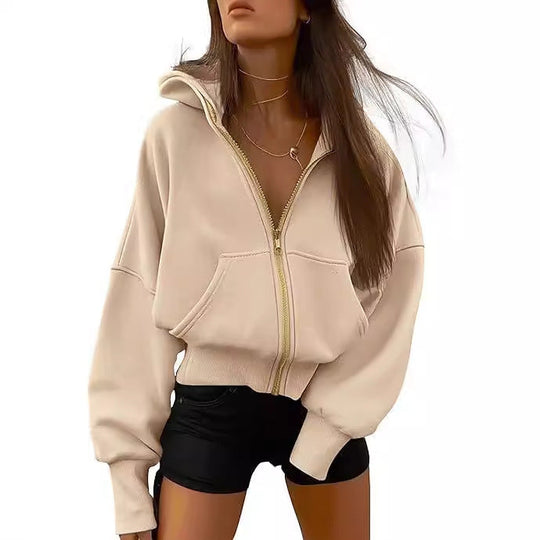 Damen oversized Kapuzenpullover