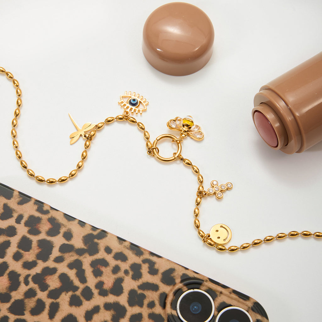 Damen Halskette mit einzigartigem Charm-Design aus hypoallergenem Edelstahl Shop Nory