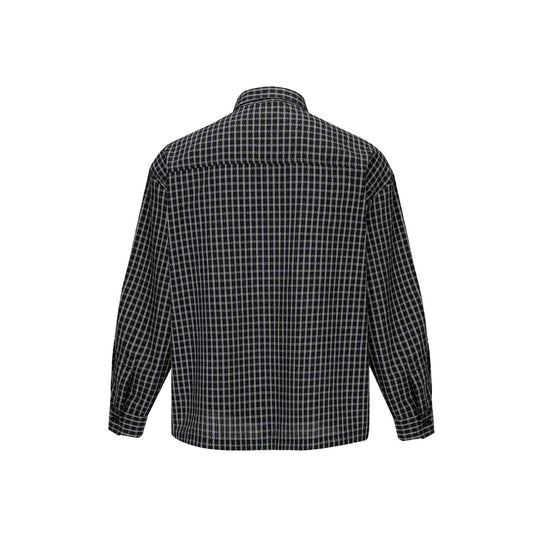 Herren Kariertes Flanellhemd im Overshirt‑Stil mit aufgesetzter Brusttasche Shop Nory