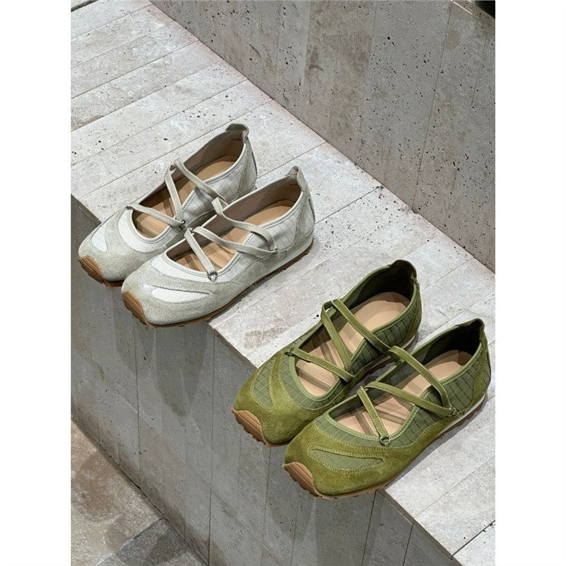 Damen Ballerinas mit elegantem Riemchen-Design Shopnory