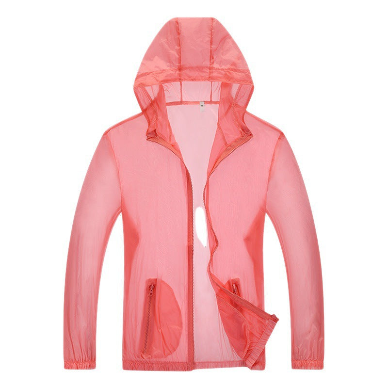 Herren ultraleichte Regenjacke mit verstellbarem Kapuzenbereich und reflektierenden Elementen ShopNory