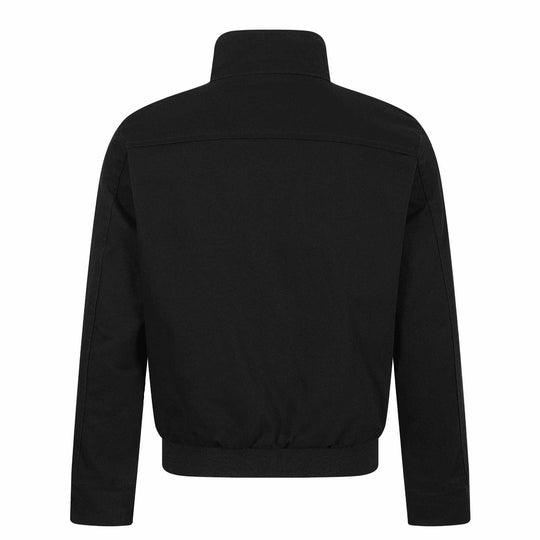 Unisex Kurz geschnittener Canvas-Fieldblouson mit Schnallenblende, Utility‑Taschen und hohem Stehkragen Shop Nory