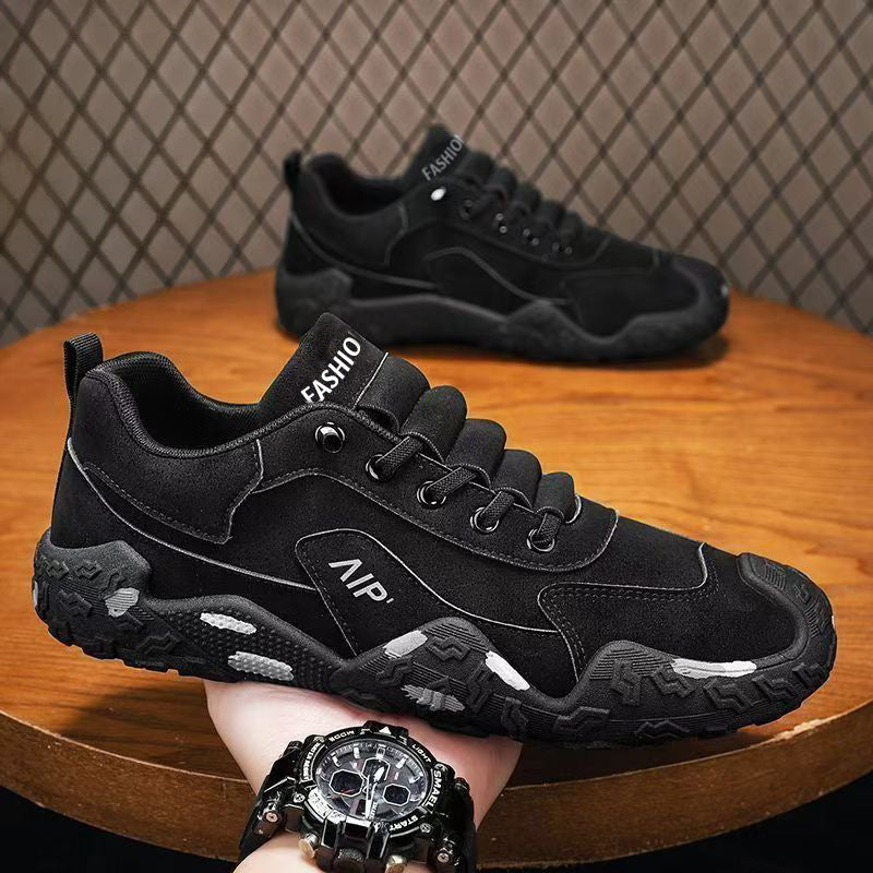 Herren Urbaner Chunky-Sneaker mit Veloursleder-Optik, profiliertem Grip-Profil und ergonomischer Plateausohle Shop Nory