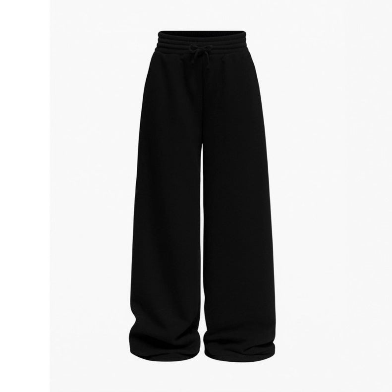 Unisex nan locker fallende Loungehose mit elastischem Kordelbund, Eingrifftaschen und geradem Bein Shop Nory