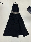 Damen Elegantes Maxikleid mit Spitzenakzenten