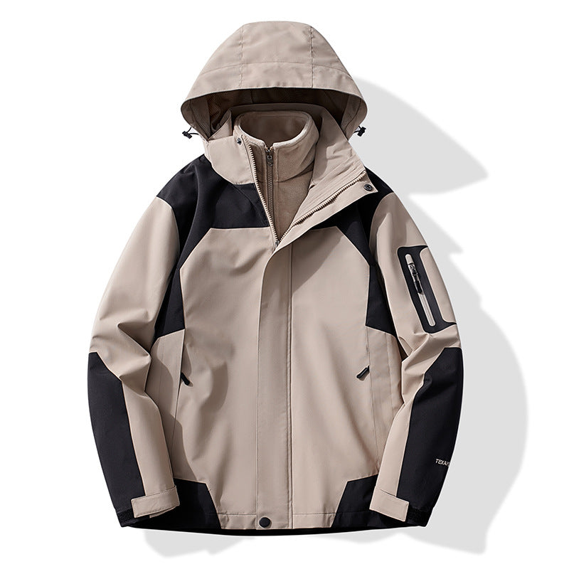 Damen Multifunktionale Trekking-Softshelljacke mit herausnehmbarer Fleece‑Innenlage und Kapuze Shop Nory