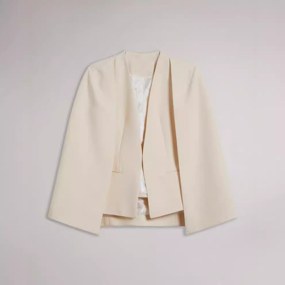 Damen kimonoinspirierter Cape‑Blazer im fließenden Tailoring‑Look Shop Nory