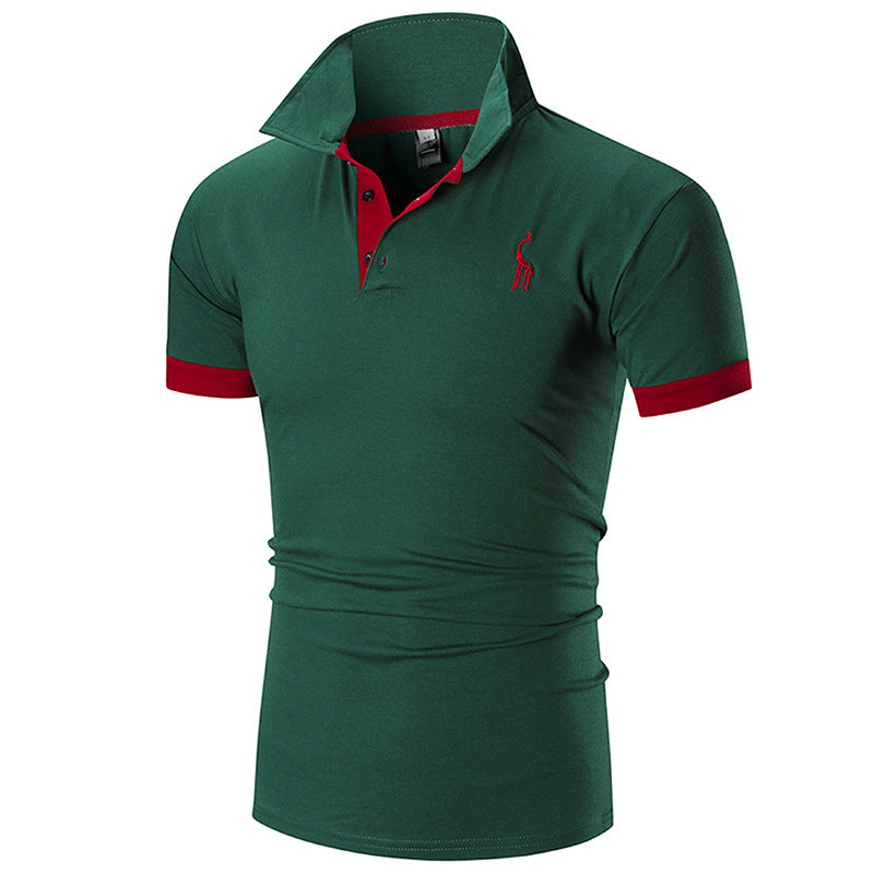 Herren Poloshirt mit modernem Kragen und figurbetonter Passform Shopnory
